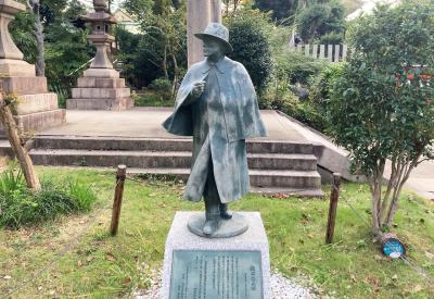 生國魂神社 生國魂神社 織田作之助像