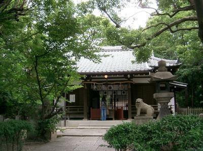 安井神社 拝殿