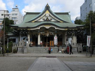 難波八阪神社 拝殿