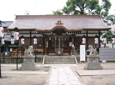 敷津松之宮 拝殿