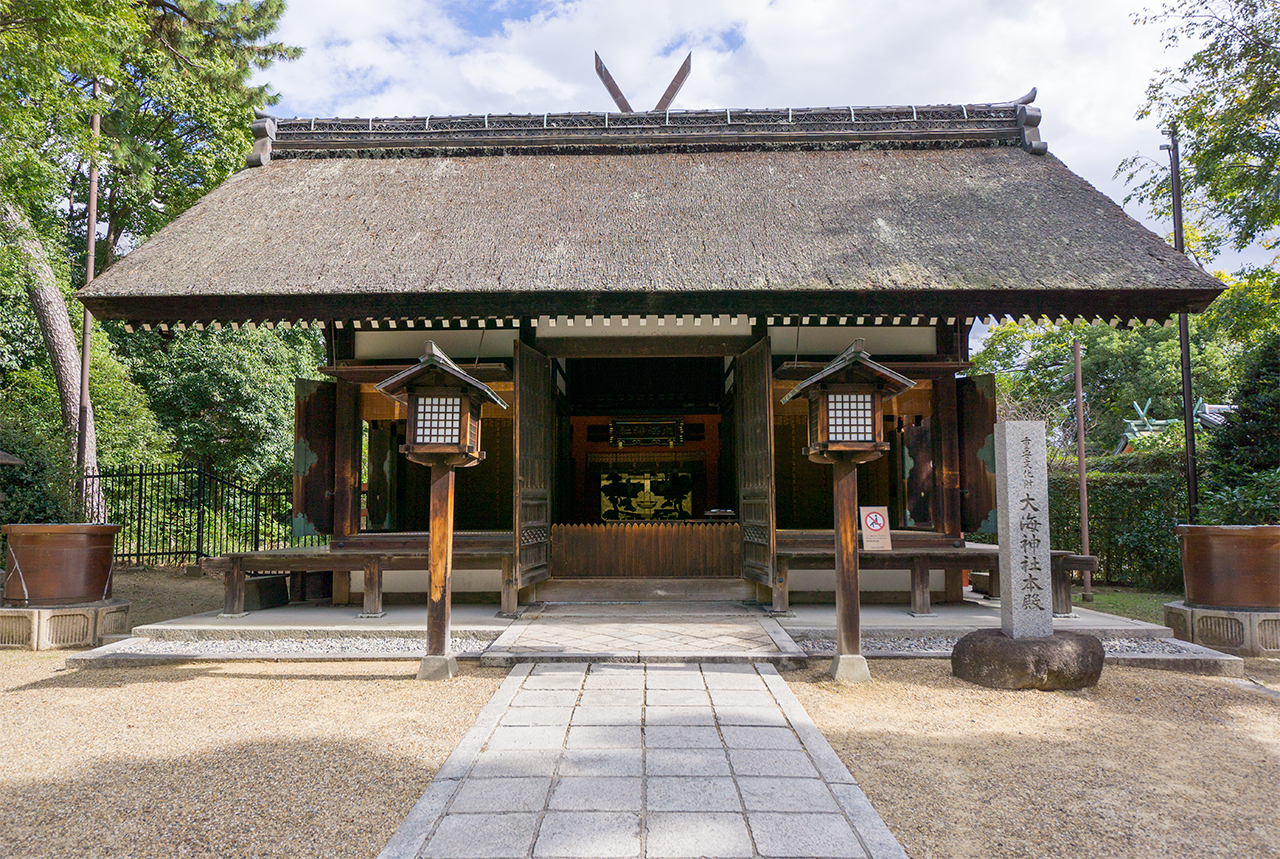 大海神社 幣殿