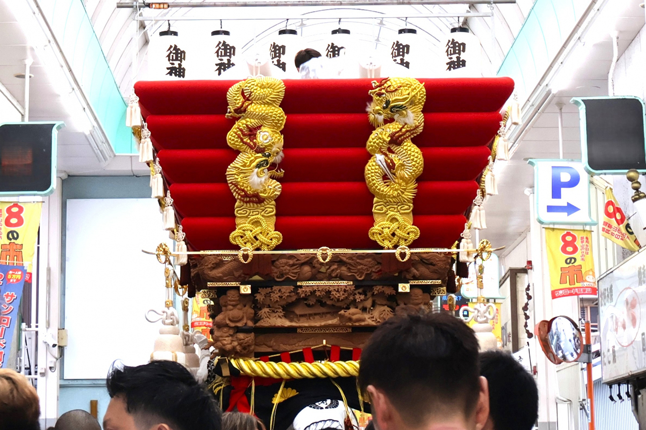 枚岡神社 秋郷祭の神輿