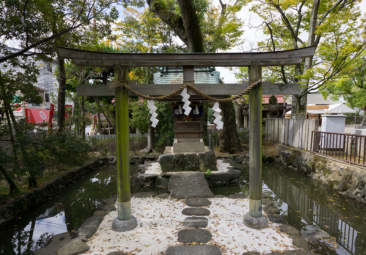水神社 鳥居と社殿