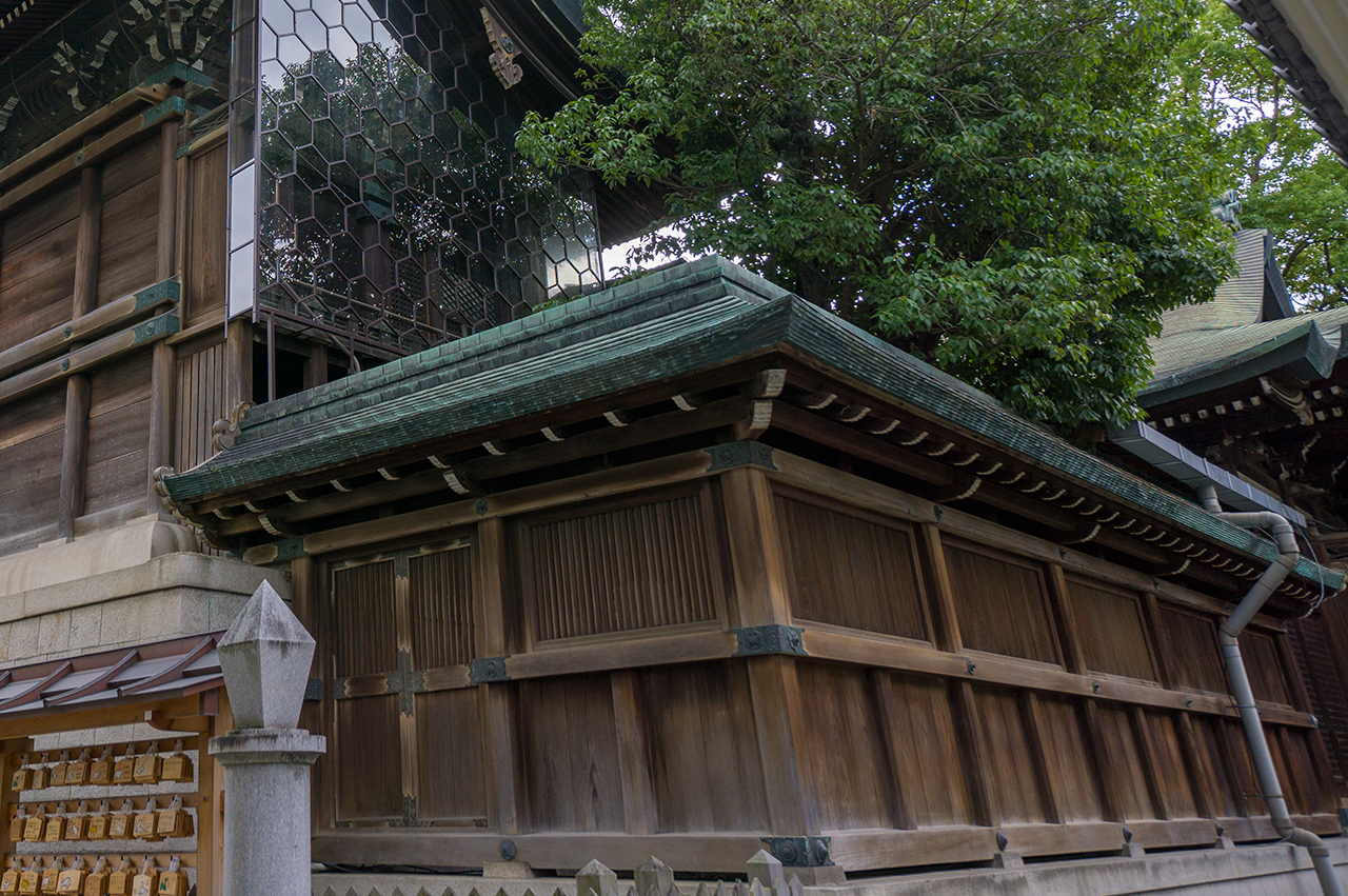 石切剣箭神社 透塀