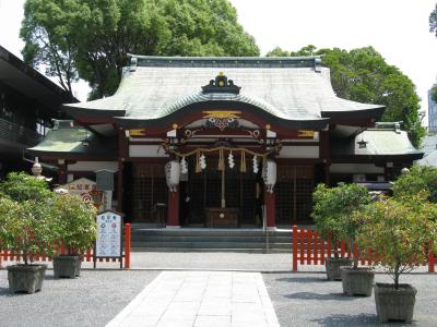 開口神社 拝殿