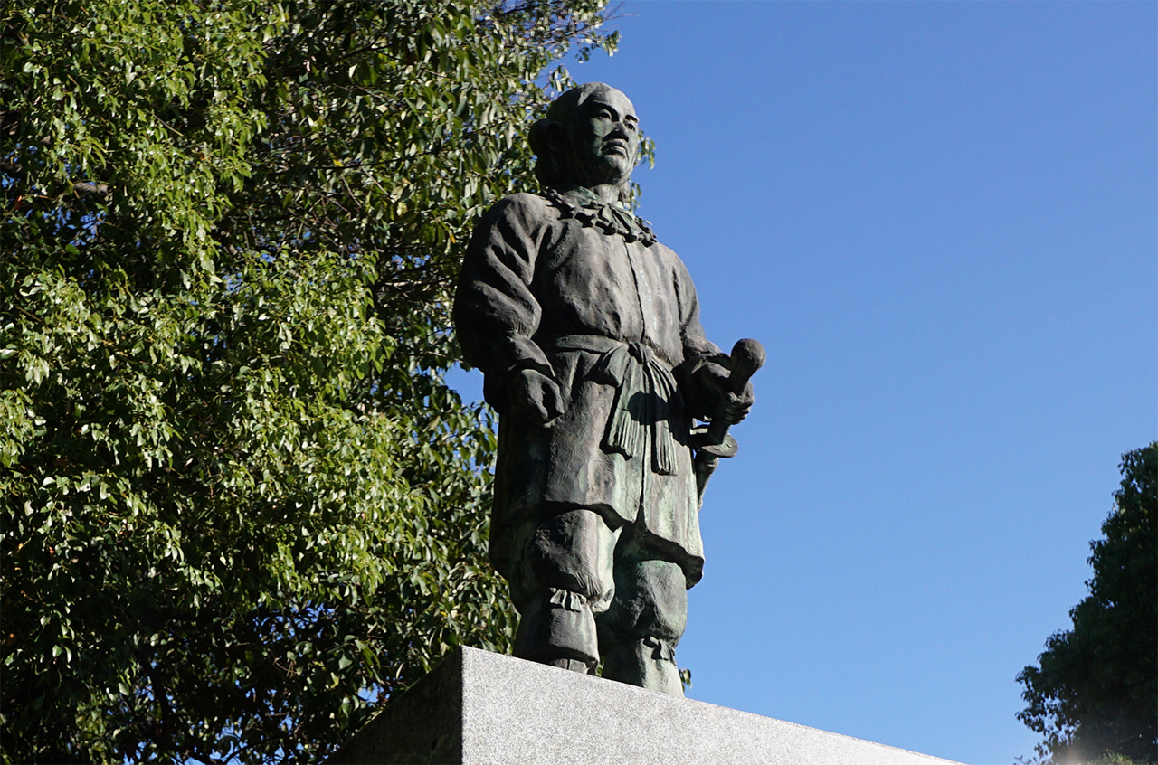 日本武尊御神像 アップ