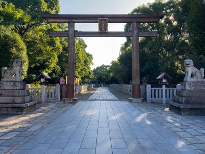 大鳥大社 一の鳥居（西鳥居）