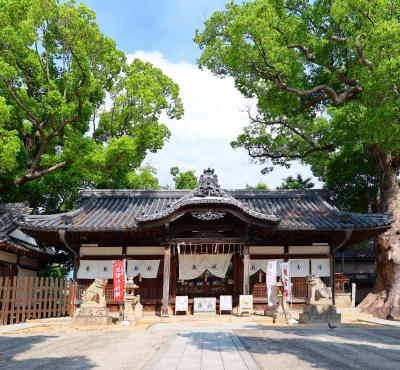 踞尾八幡神社 拝殿
