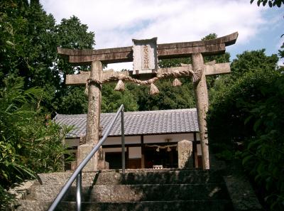 赤阪上之山神社 鳥居