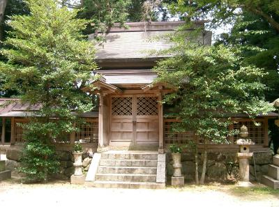 蟹井神社 拝殿