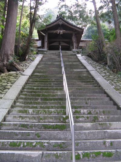 建水分神社 階段と拝殿