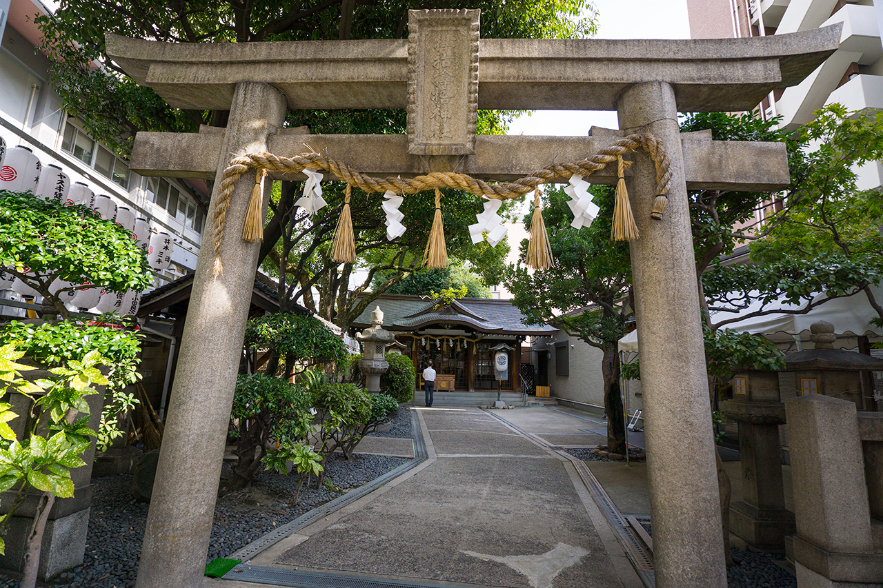 サムハラ神社 鳥居