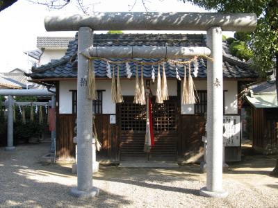 高屋神社 拝殿