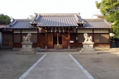 敷津松之宮西成旅所 拝殿