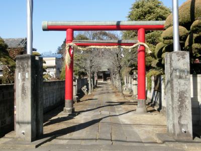 神明社 鳥居