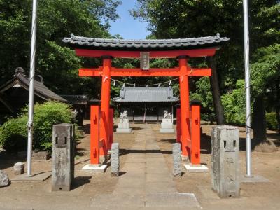 浮谷神社 鳥居と拝殿