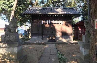 神明社 拝殿
