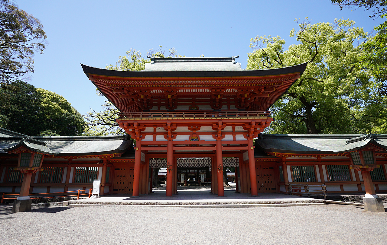 氷川神社 楼門