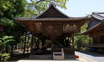 氷川神社 額殿