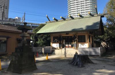 神明神社 拝殿