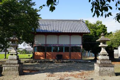 長幡部神社 拝殿