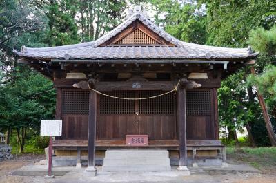 今城青坂稲実池上神社 拝殿