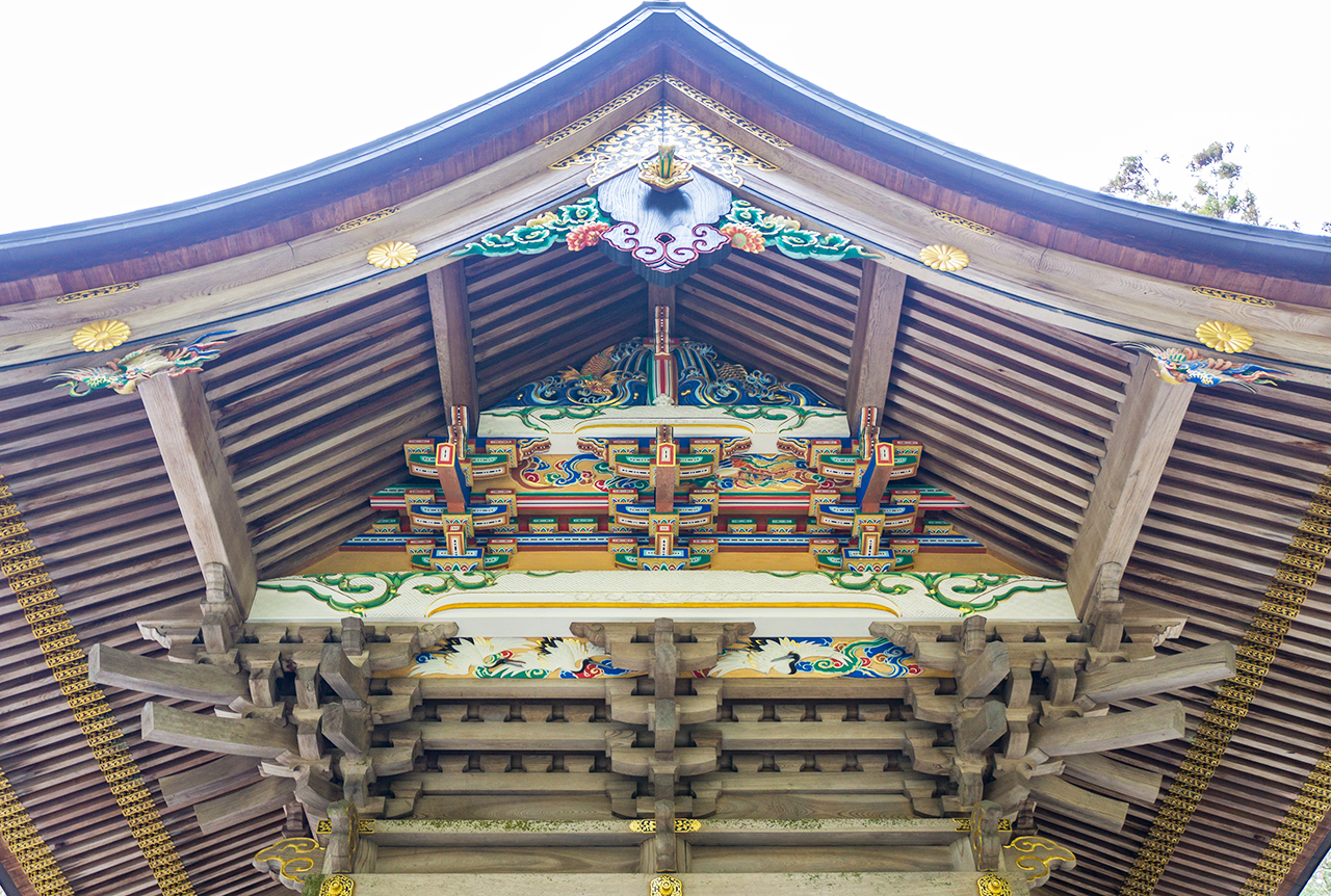 宝登山神社 本殿 懸魚
