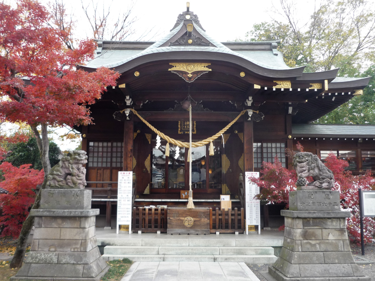行田八幡神社 拝殿