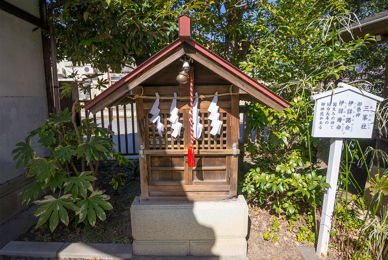 行田八幡社 三峯神社 社殿