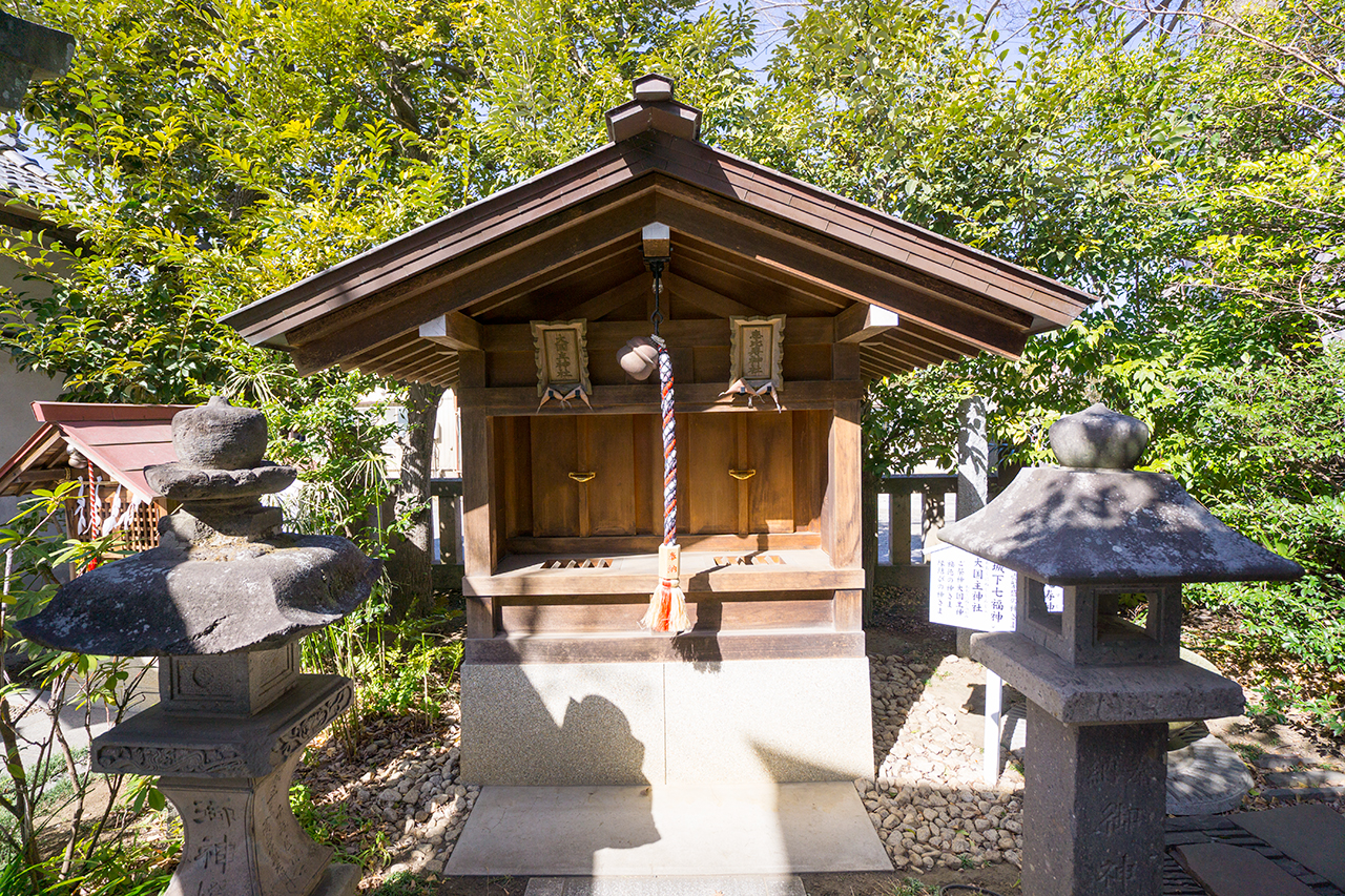 行田八幡社 大国主神社・恵比須神社 社殿