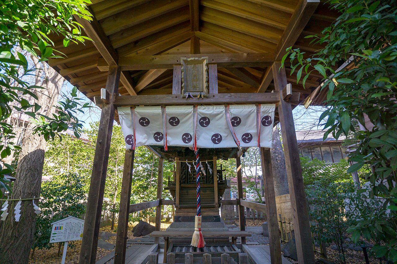 行田八幡社 愛宕神社 社殿