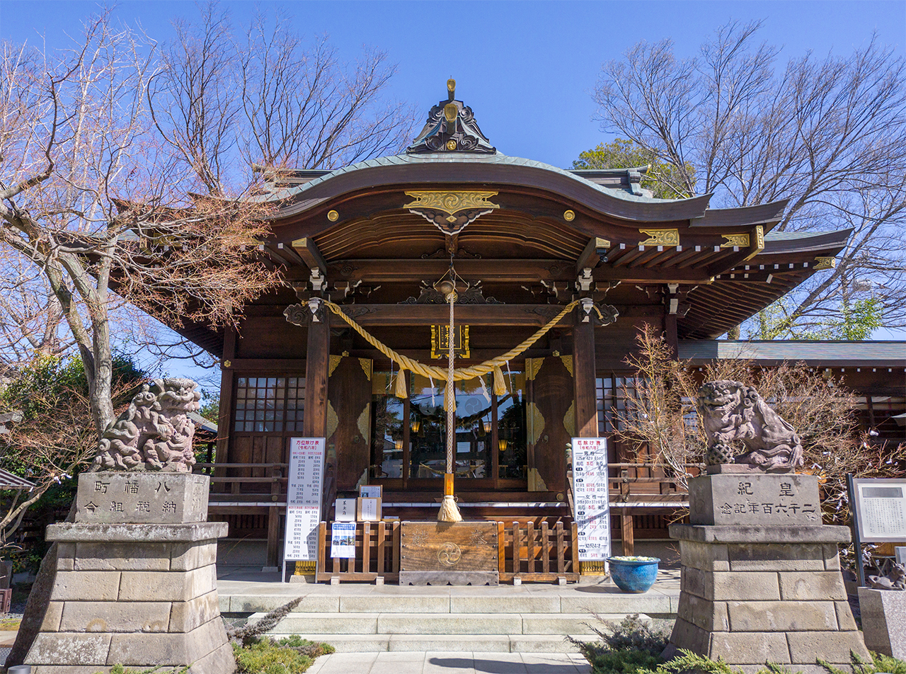 行田八幡社 拝殿