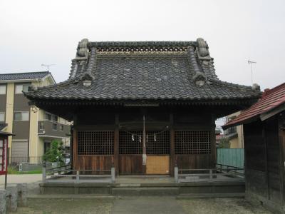 神明神社 拝殿