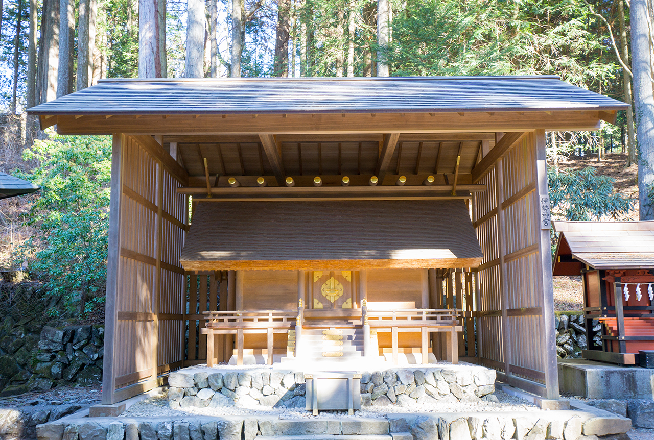 摂社 伊勢神宮の社殿