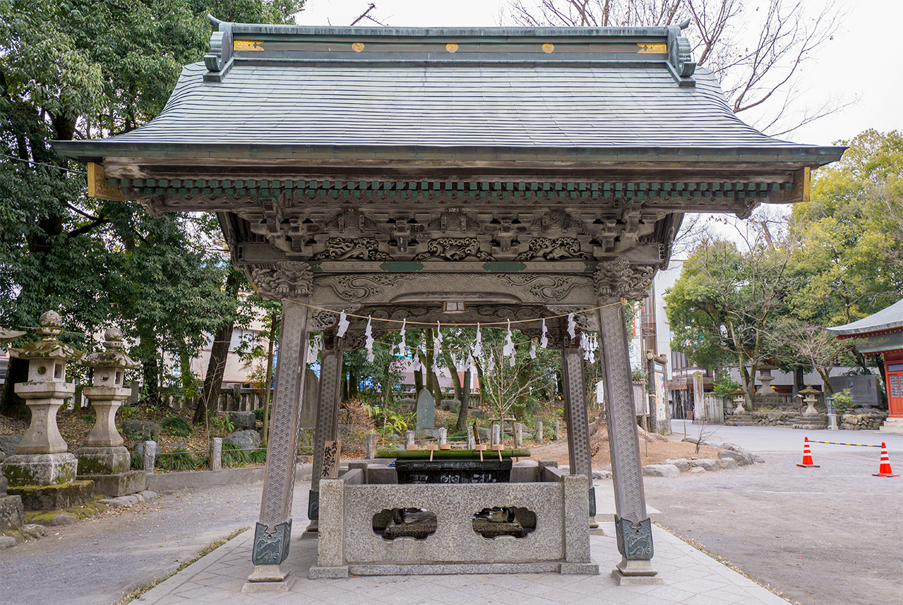 秩父神社 手水舎