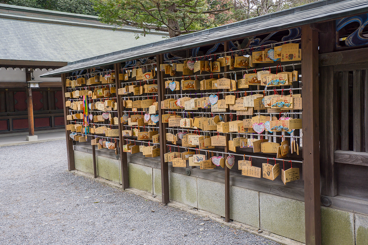 秩父神社 絵馬掛け所