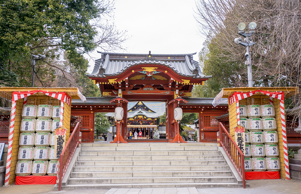 秩父神社 神門