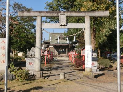 八幡神社 鳥居と拝殿