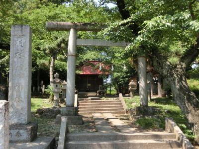 白髪白山神社 鳥居と拝殿