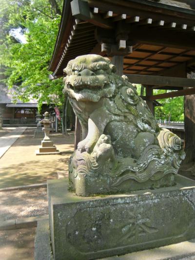 神明社 狛犬