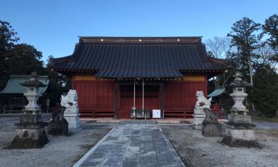 古尾谷八幡神社 拝殿