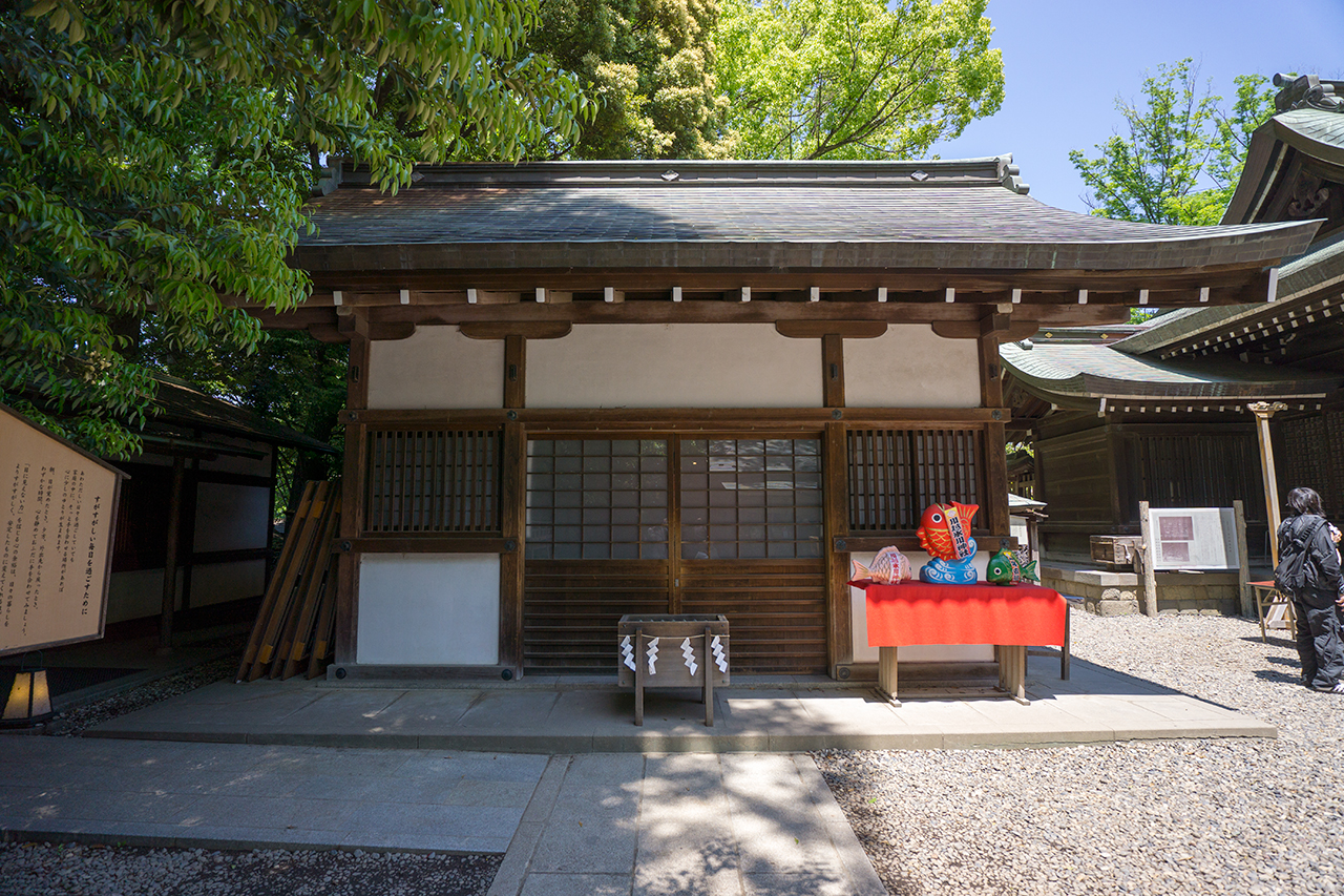 八坂神社の拝殿