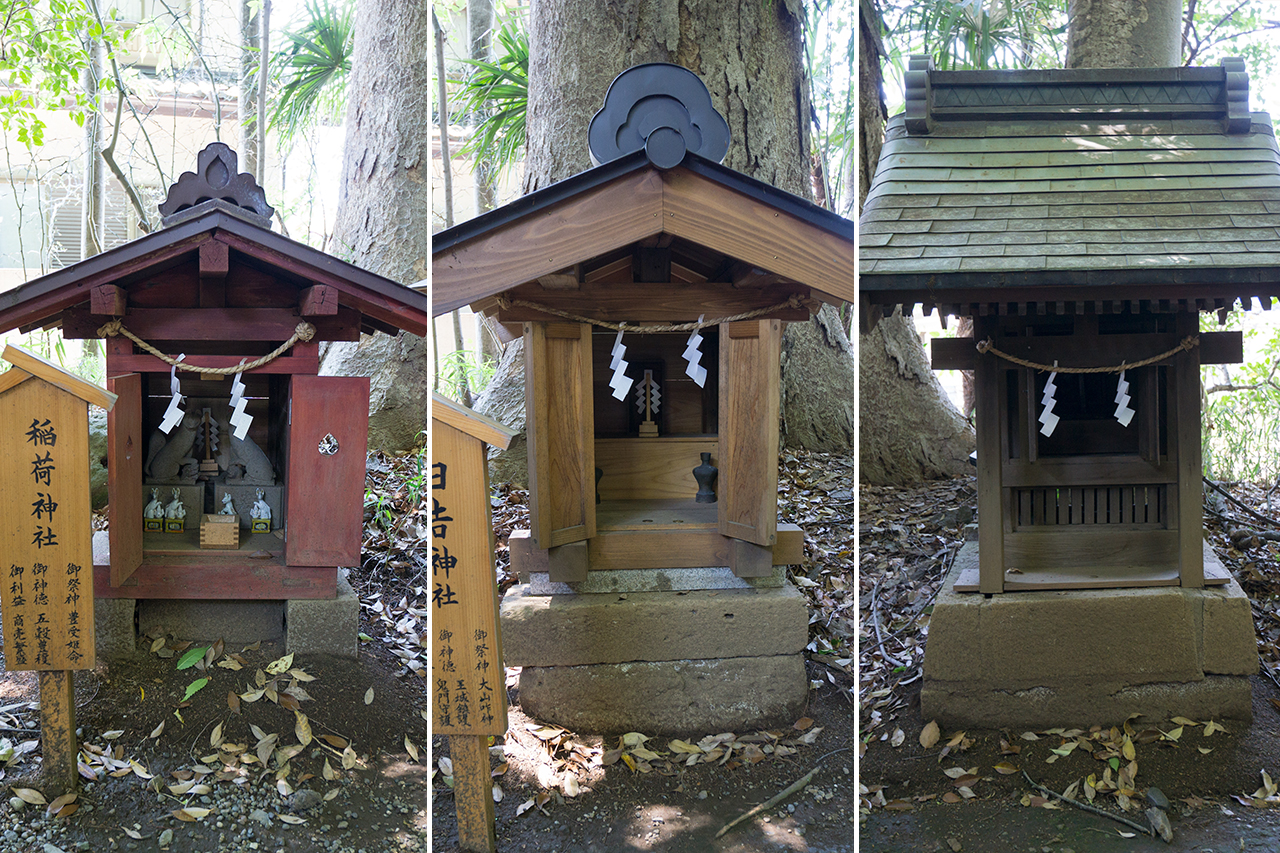 稲荷神社・日吉神社・加太粟島神社 社殿