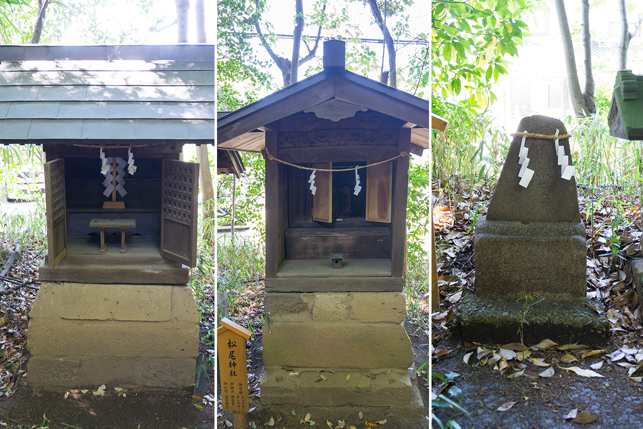 菅原神社・松尾神社・馬頭観音 社殿