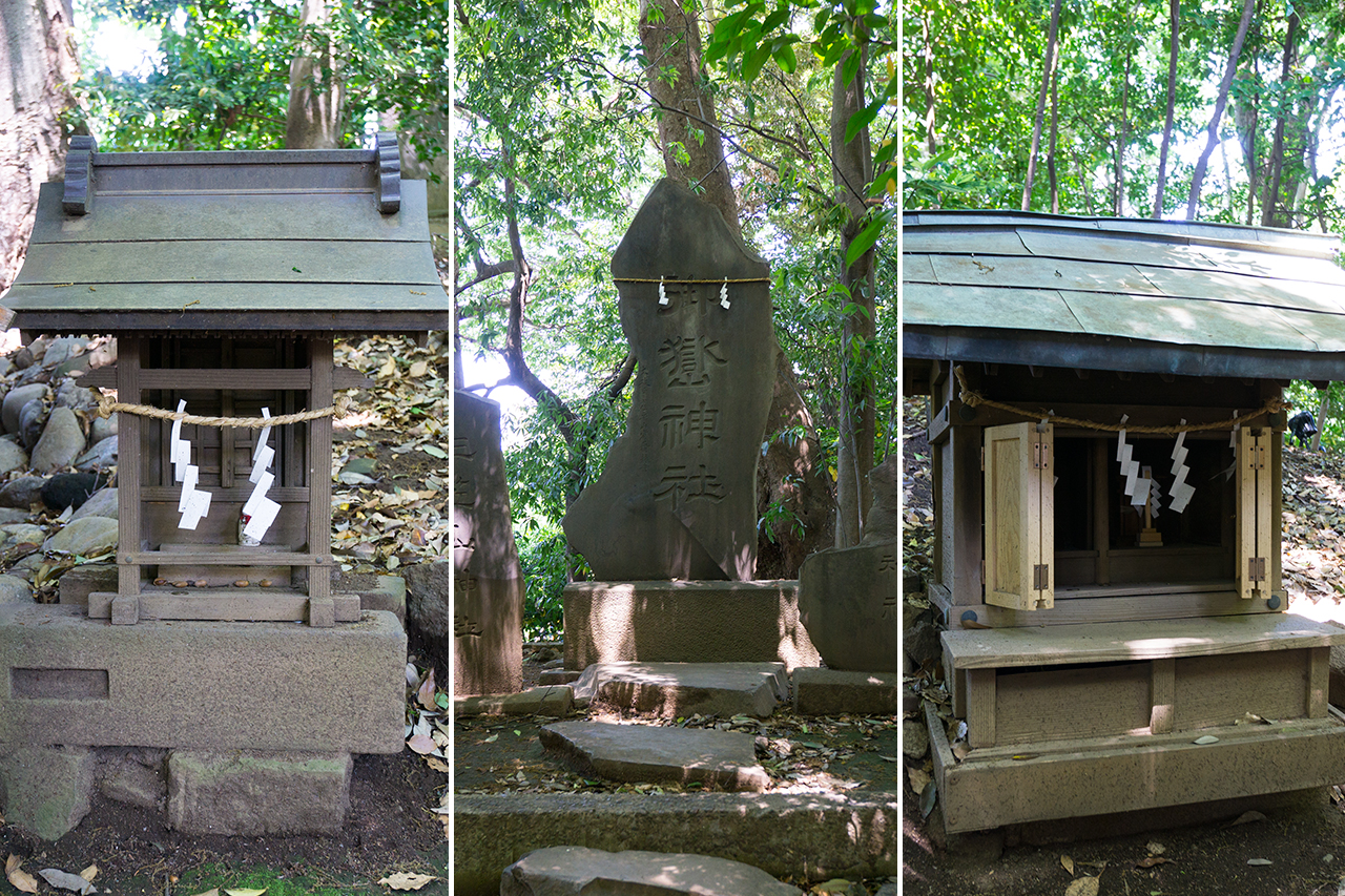 蛇霊神社・御嶽神社・琴平神社 社殿