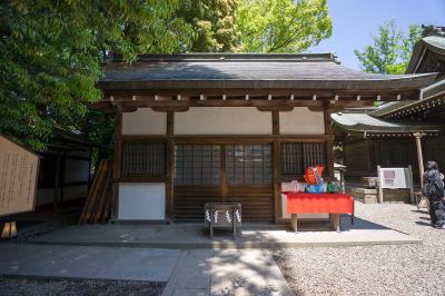川越氷川神社 八坂神社の拝殿