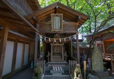 川越氷川神社 柿本人麻呂神社 社殿