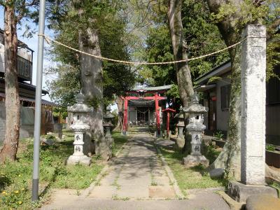 増森神社 鳥居と拝殿