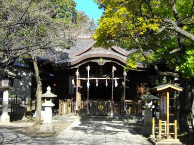 川口神社 拝殿
