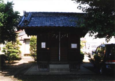 清水八幡宮 鳥居と拝殿